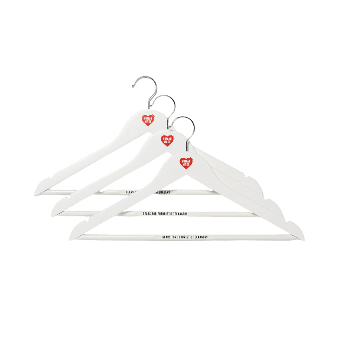 휴먼 메이드 HM 행거 화이트 (3개 세트) | Human Made | KREAM