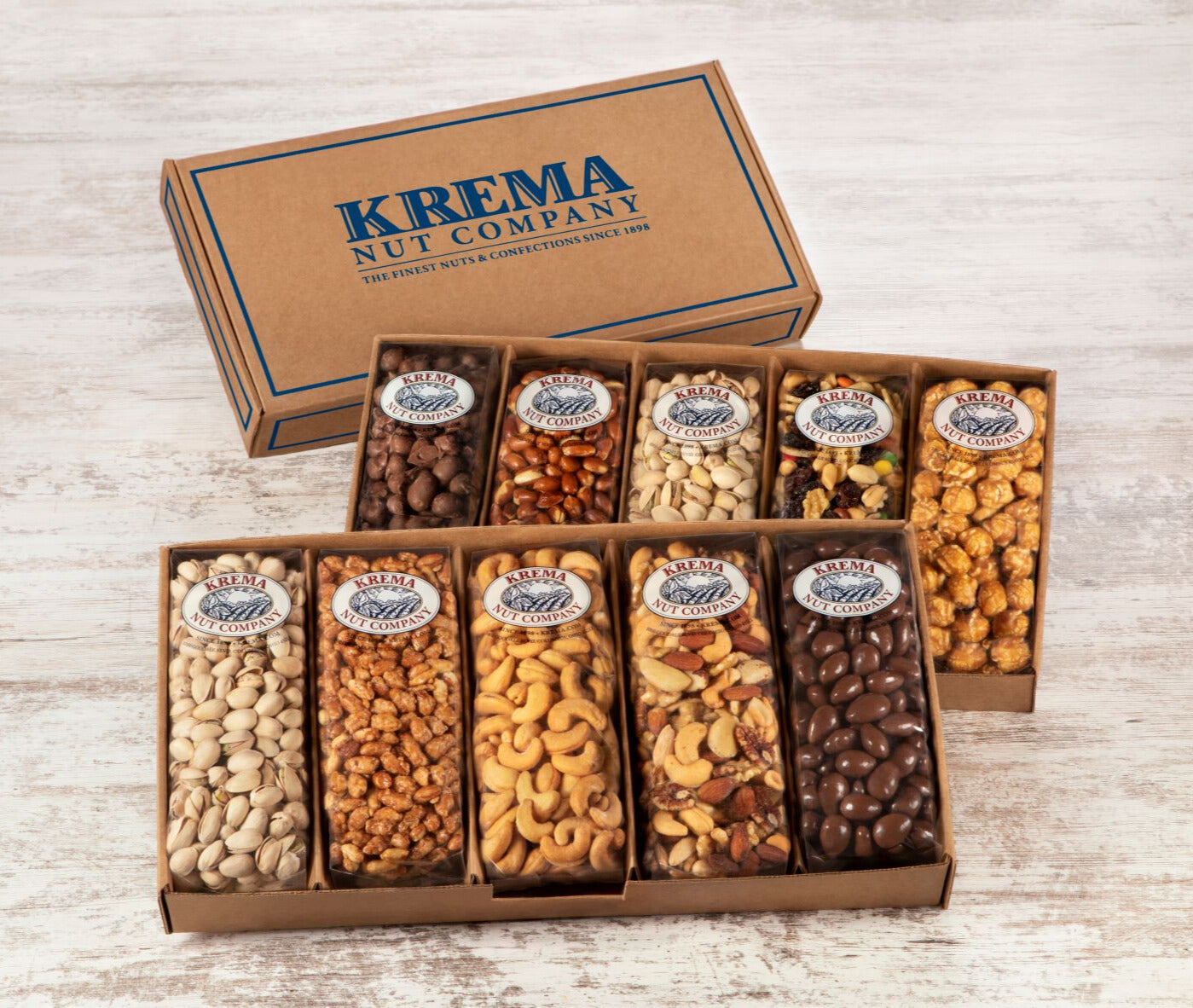 VIP 5 Pack Gift Box | Krema Nut Company