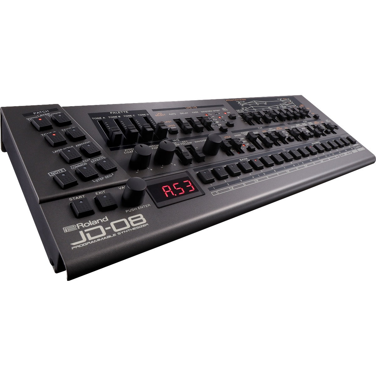 Roland Boutique JD-08 Synthesizer Module with K-25m Keyboard Unit