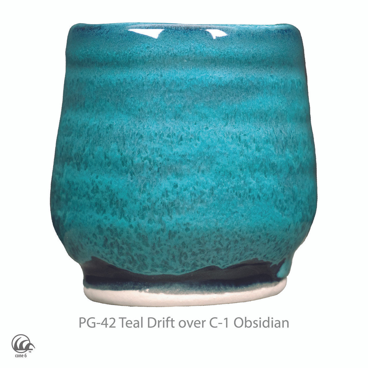 AMACO – Cone 5/6 - PG-42 Teal Drift – Krueger Pottery Supply