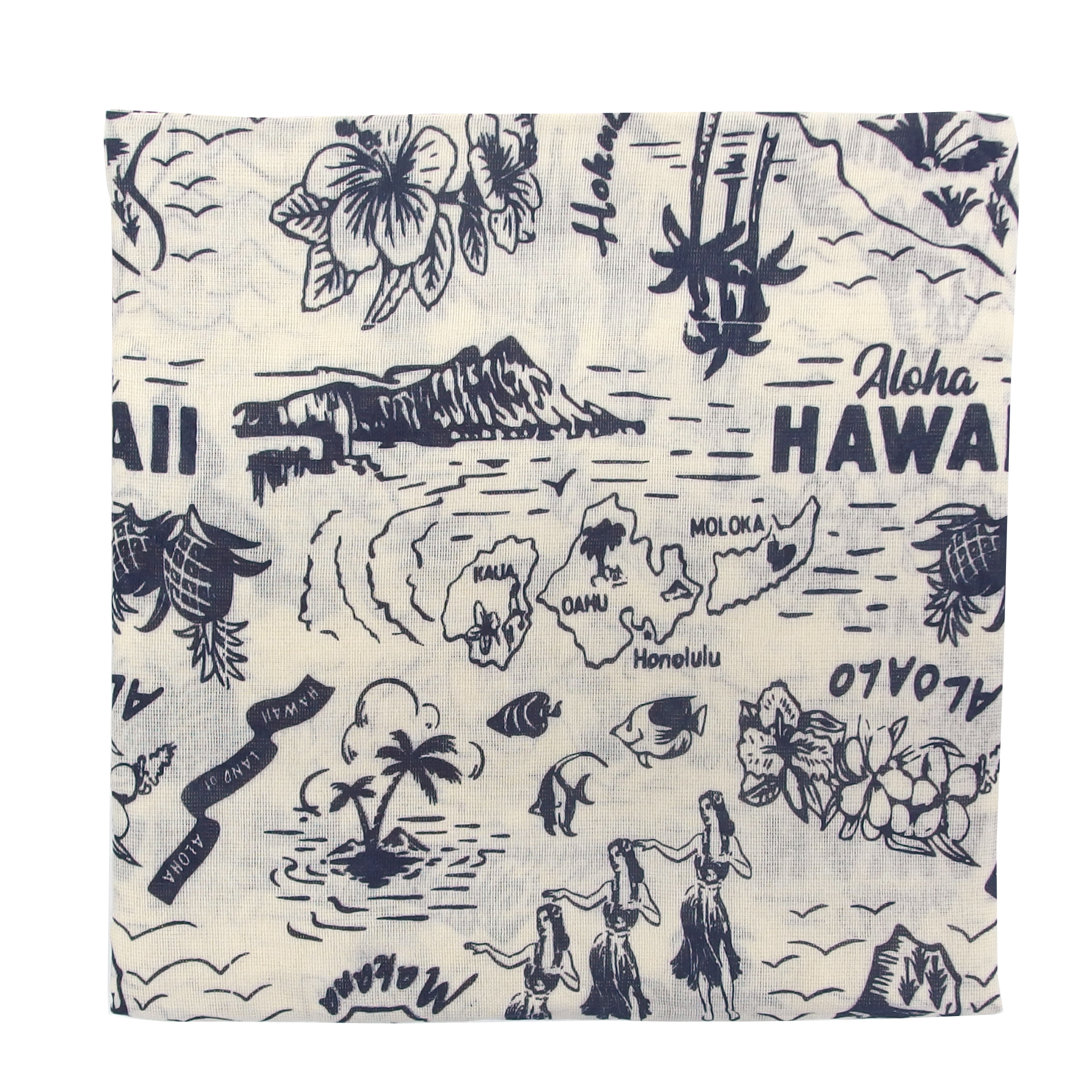 KEY STONE / ウ゛ィンテージアロハ マルチカバー ナチュラル