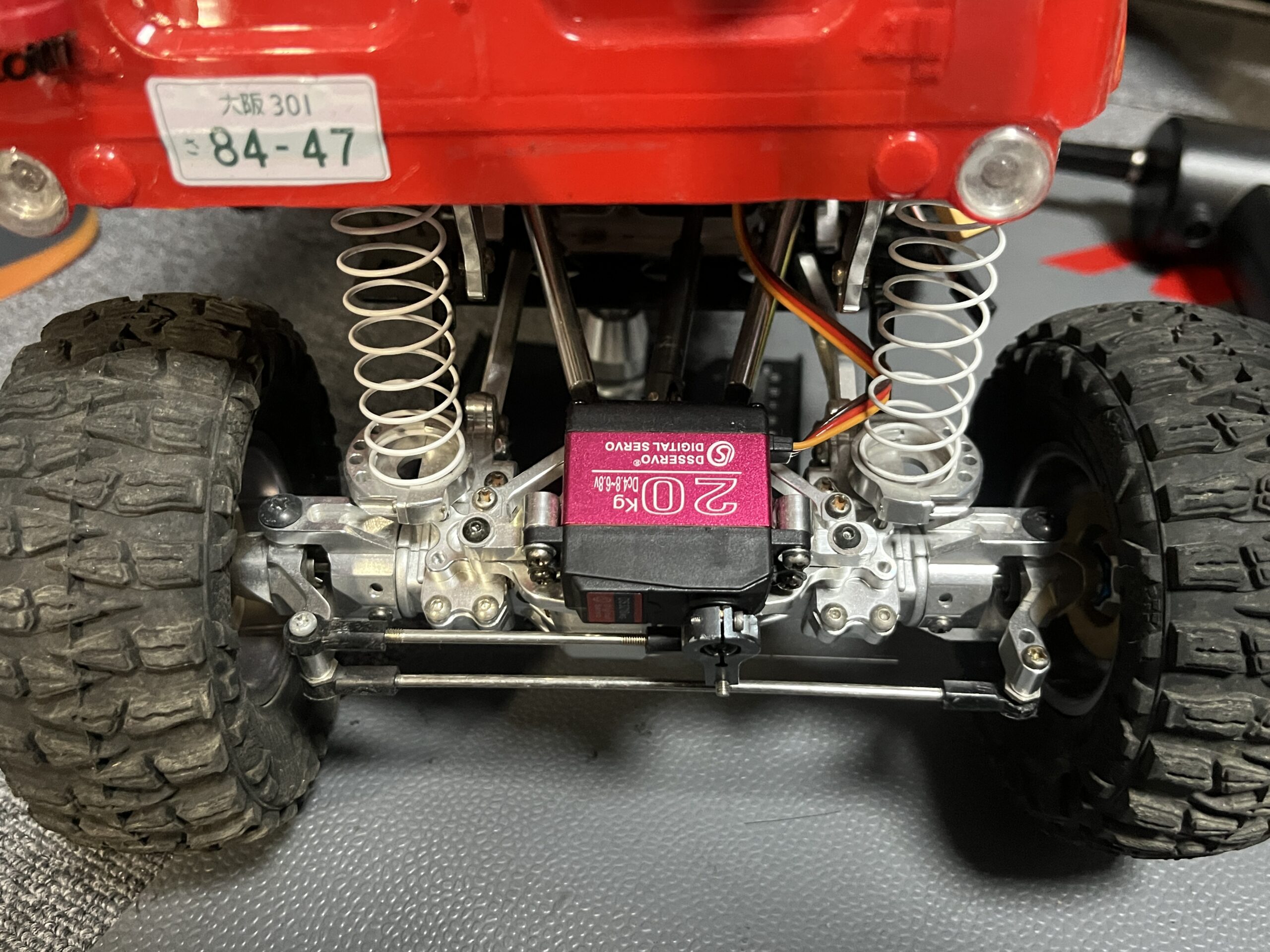 改造後スペック】タミヤ CR01 トヨタ ランドクルーザー40 -