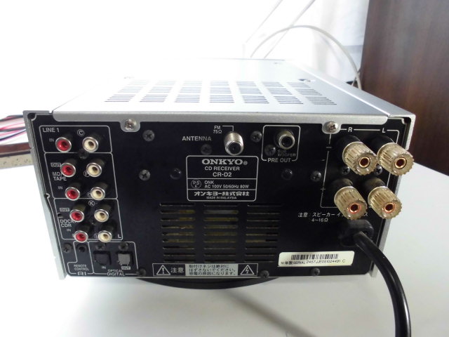 ステレオ工房 ポニー：ONKYO_CR-D2_005