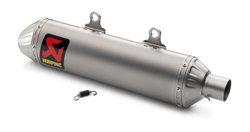 KTM Akrapovic Slip-On Silencer MX/Enduro 2005-2016 - KTM Twins