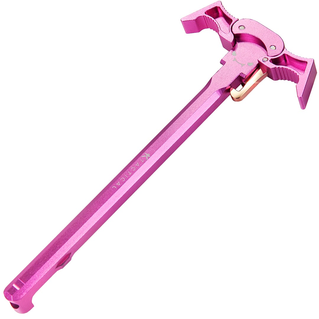 PINK BAT Charging Handle 556 / 223 AR15 7075 Aluminum ~ Yandere