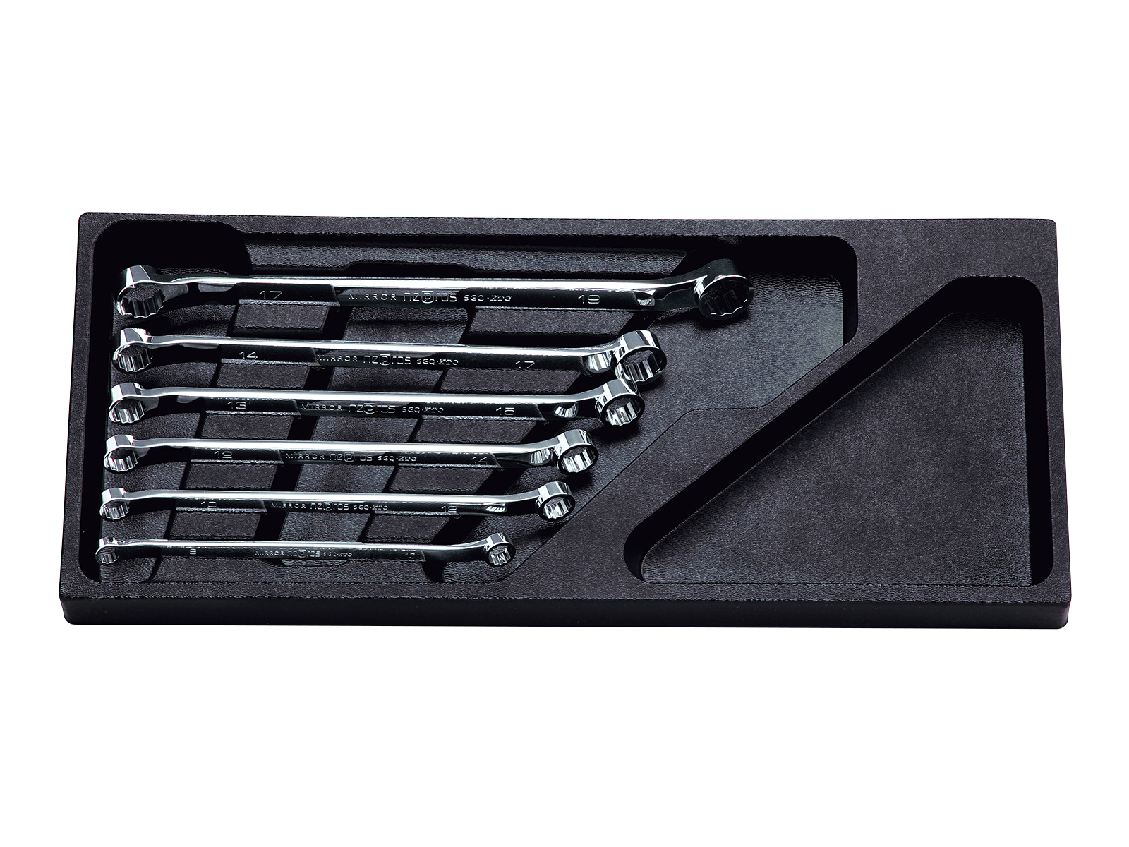 ネプロス 15°めがねレンチセット[6本組] | KTCツールオフィシャルサイト