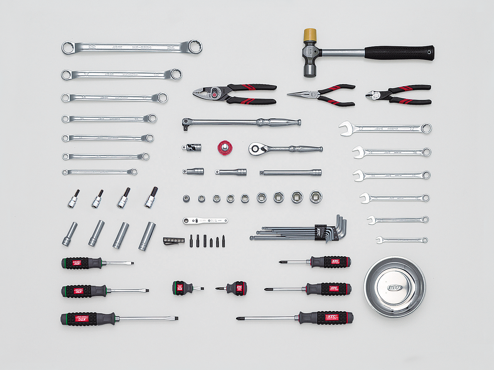 9.5sq.工具セット（チェストタイプ）[66点] | KTCツール