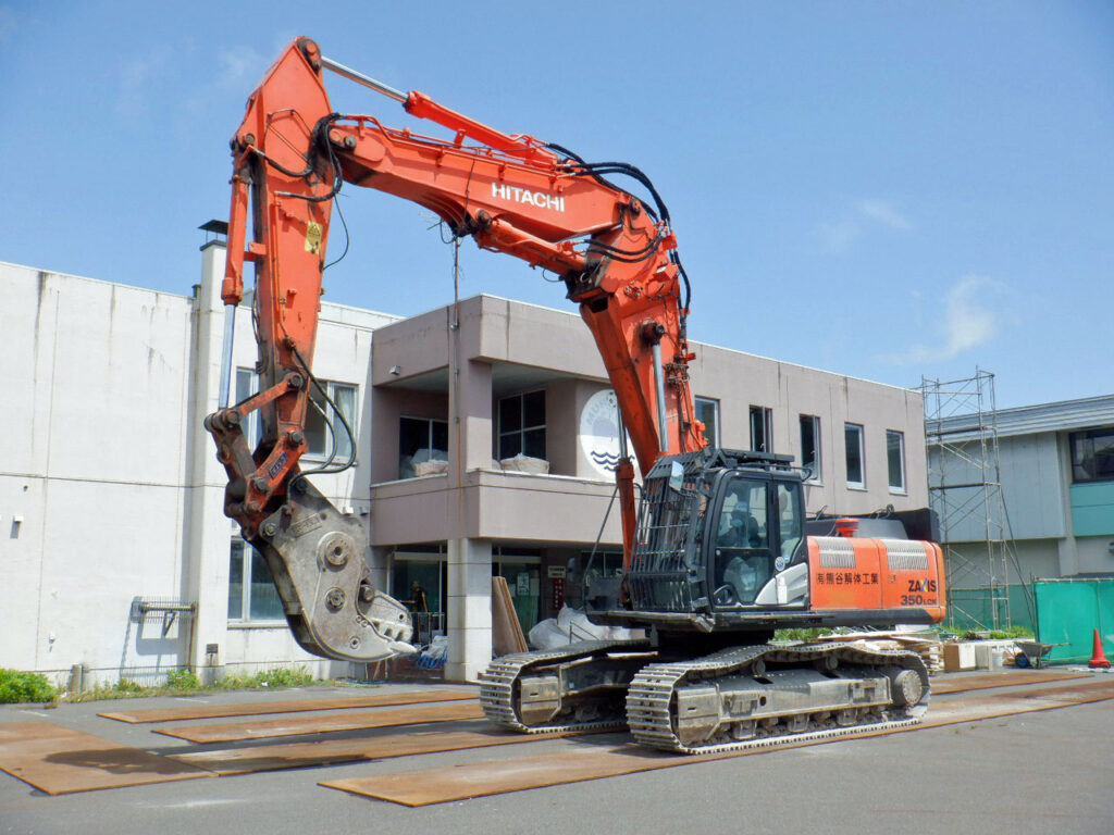 ZX350LCK-5B | 有限会社 熊谷解体工業 | 室蘭市・伊達市・登別市近郊