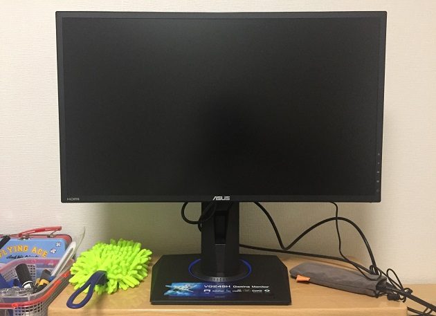 NintendoSwitchとノートPCのダブルディスプレイ用にゲーミングモニター