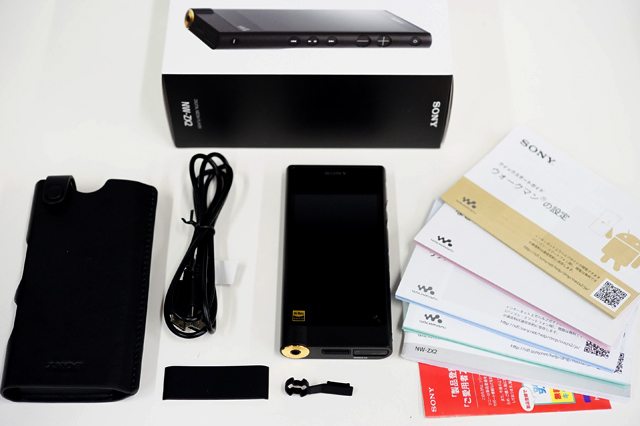 ウォークマン”「NW-ZX2」がやってきたので、まずは外観を中心に