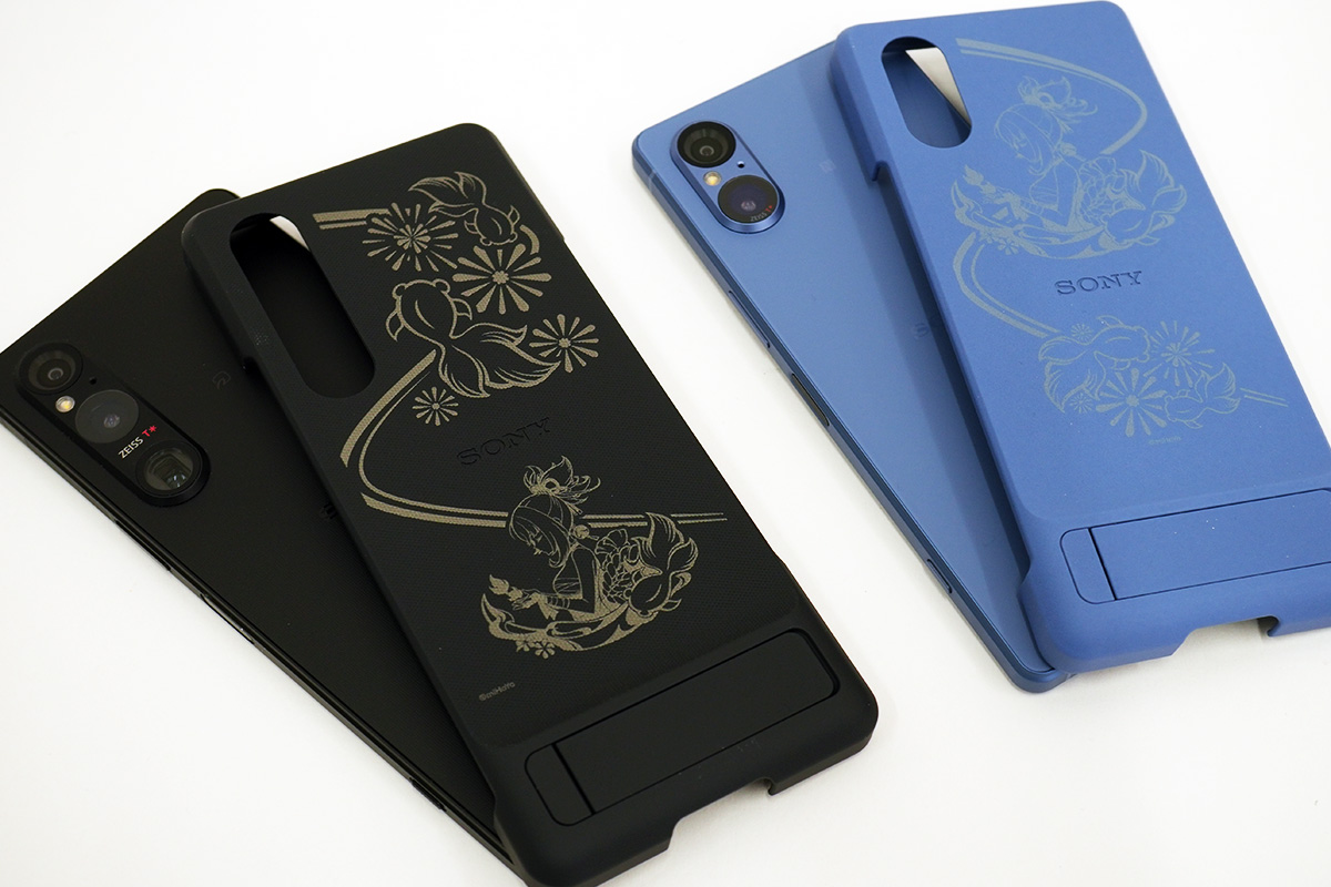 原神 × ソニーストア コラボモデル Xperia 1V / 5V 純正カバーケースを