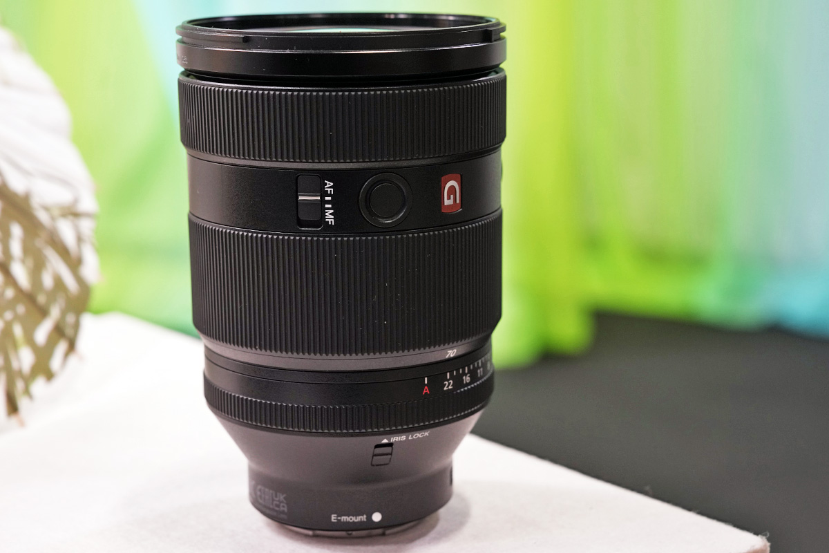 Gマスター™ FE 28-70mm F2 GM「SEL2870GM」のフィルター径86mmに対応