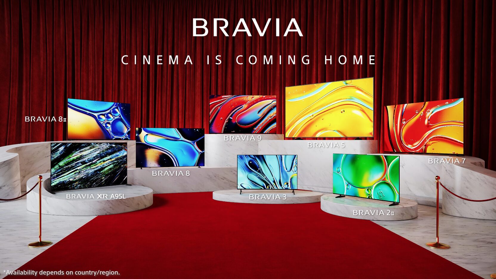 4KテレビBRAVIA編】BRAVIA 2025年モデル海外発表詳細をチェック！今年