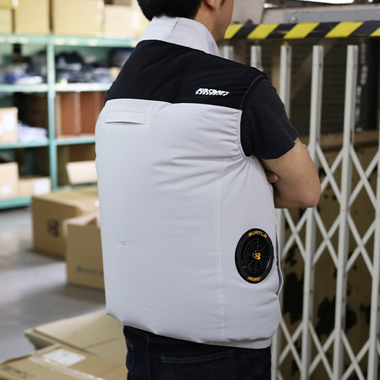 バートルエアークラフトベストAC2004服のみ