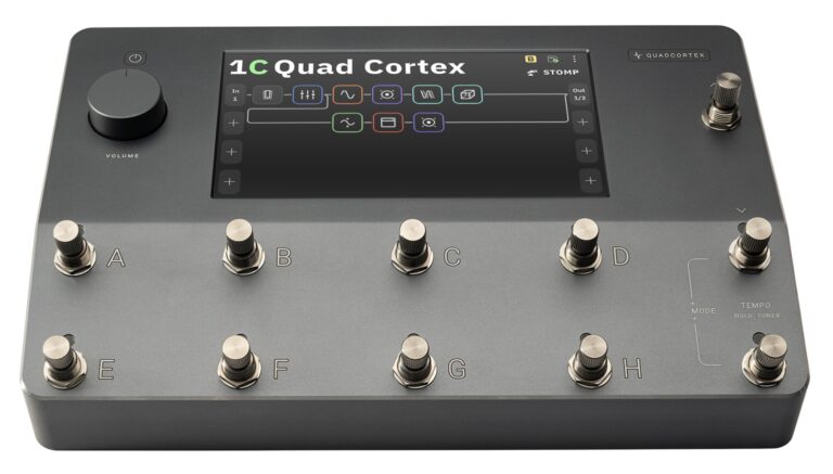 2kg以下のフラッグシップアンシミュ！Neural DSP「Quad Cortex」レビュー