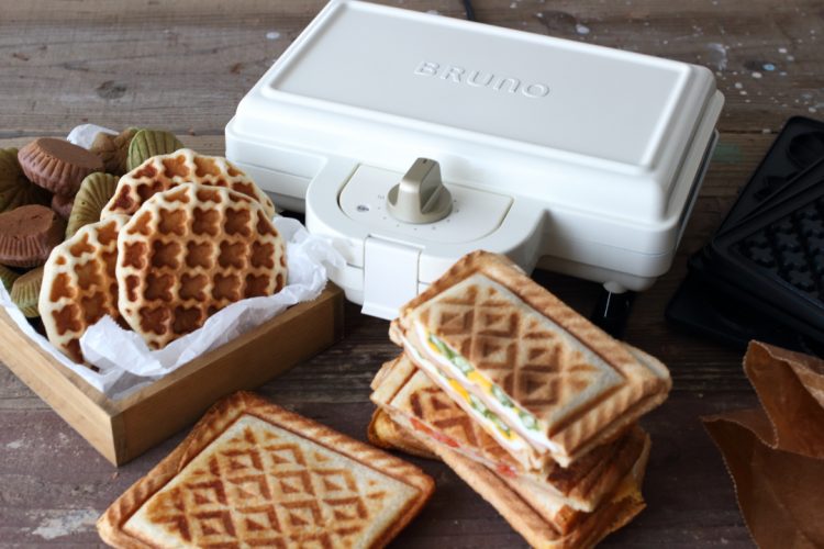 BRUNO（ブルーノ）ホットサンドメーカーをお試し！きれいに焼ける