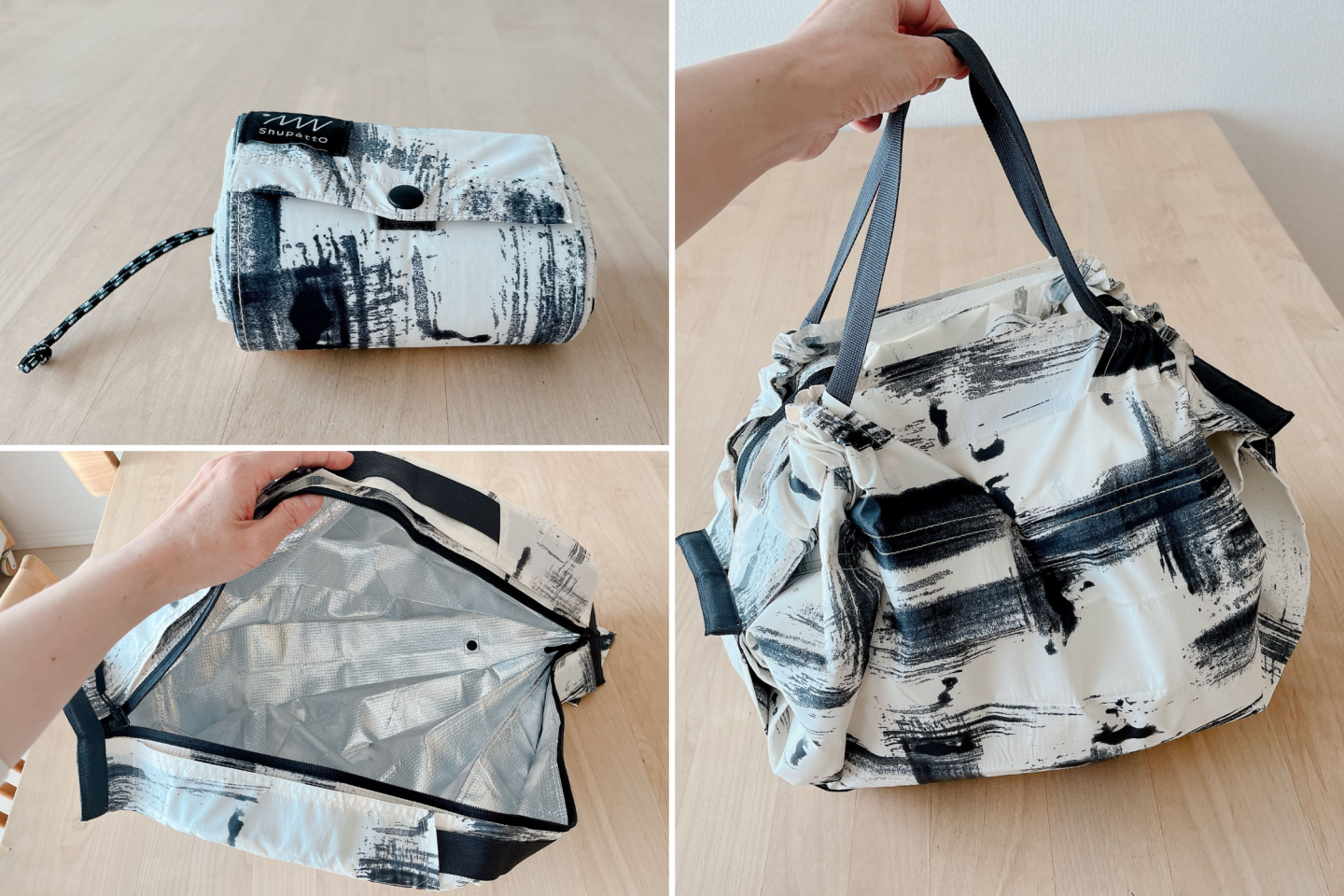 真夏の買い出し…「シュパット保冷バッグ」がありがたい！たたみやすさ