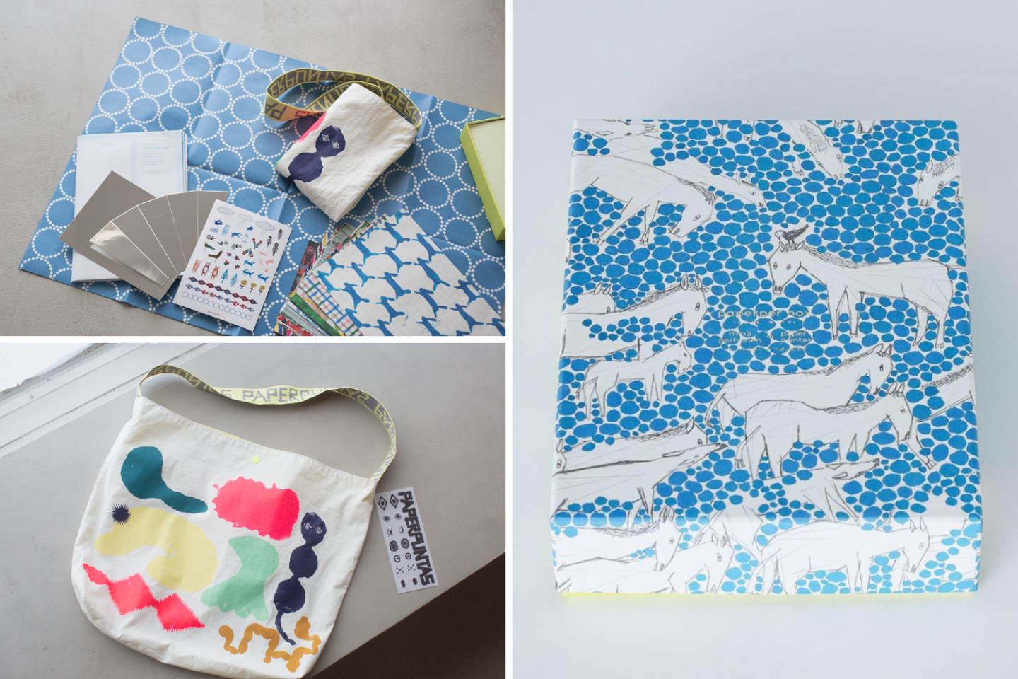 ミナ ペルホネン×ぺぱぷんたす】布バッグや41柄の紙のテキスタイル本