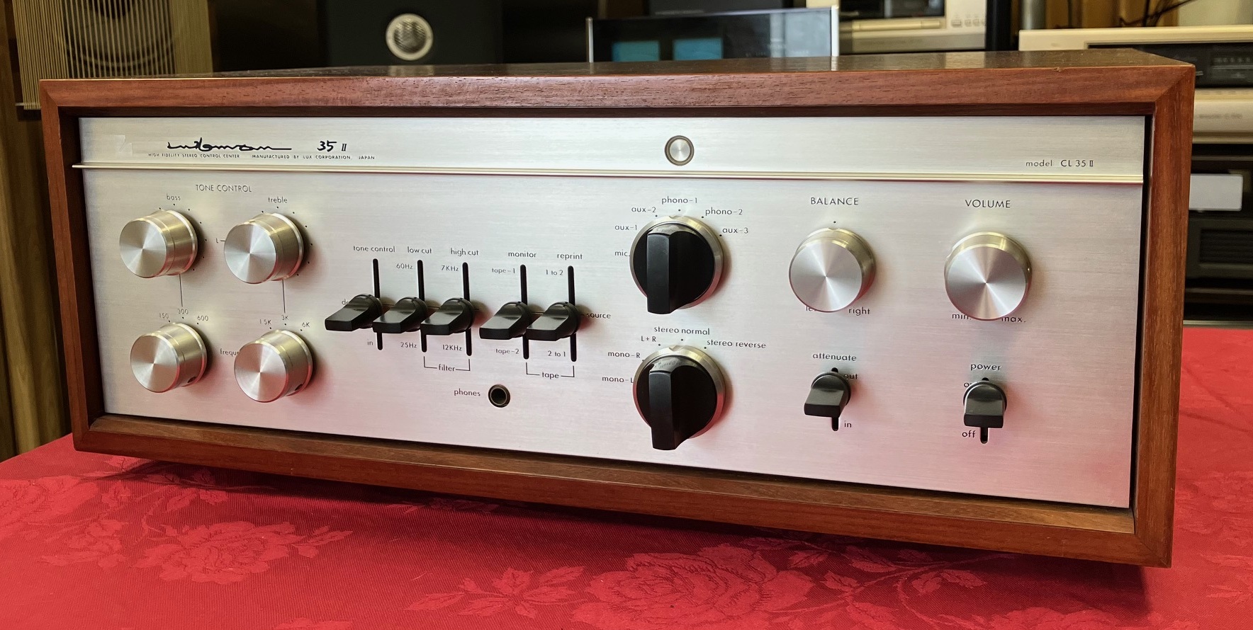 LUXMAN 管球プリアンプ CL-35Ⅱ（昇圧トランス付き） 販売価格 298,000