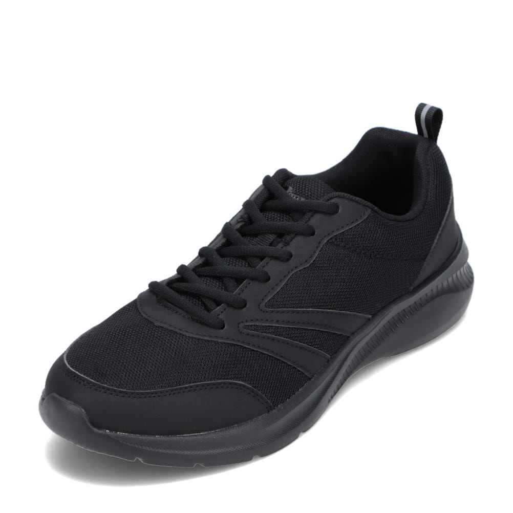 RUNTASHIA ランタシア 軽量ランニングスニーカー メンズ ブラック | 靴