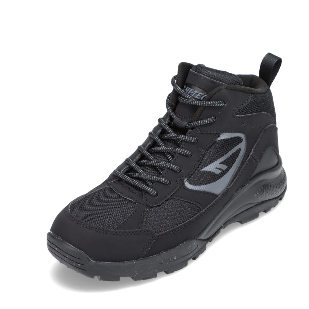 HI-TEC ハイテック 防水ウィンタースニーカー メンズ ブラック | 靴