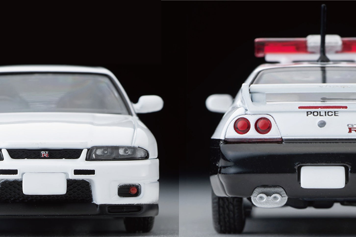 日産「GT-R」のパトカーが大人向けトミカから登場！ 白いボディのV