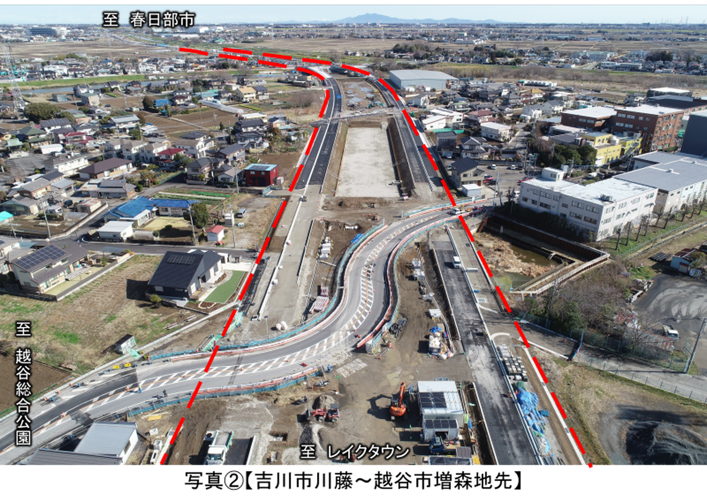 国道4号東埼玉道路の吉川市川藤～松伏町田島がついに開通！ 新ルートで