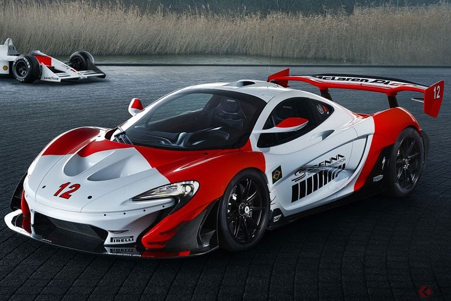 アイルトン・セナ」初タイトルから30周年記念モデル マクラーレン「P1