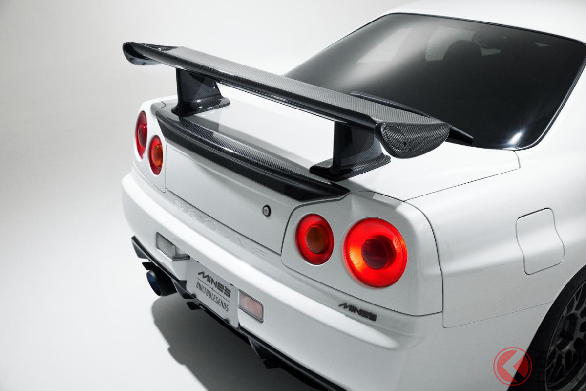 新たな日産「R34 スカイライン GT-R」誕生！ 究極のRB26搭載×ボルト1本