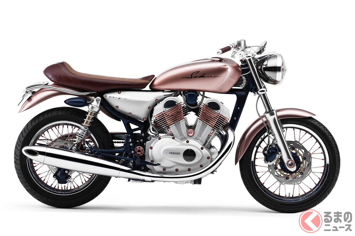 桜のような美しさ！ ヤマハ「ネオレトロスポーツ」が凄かった