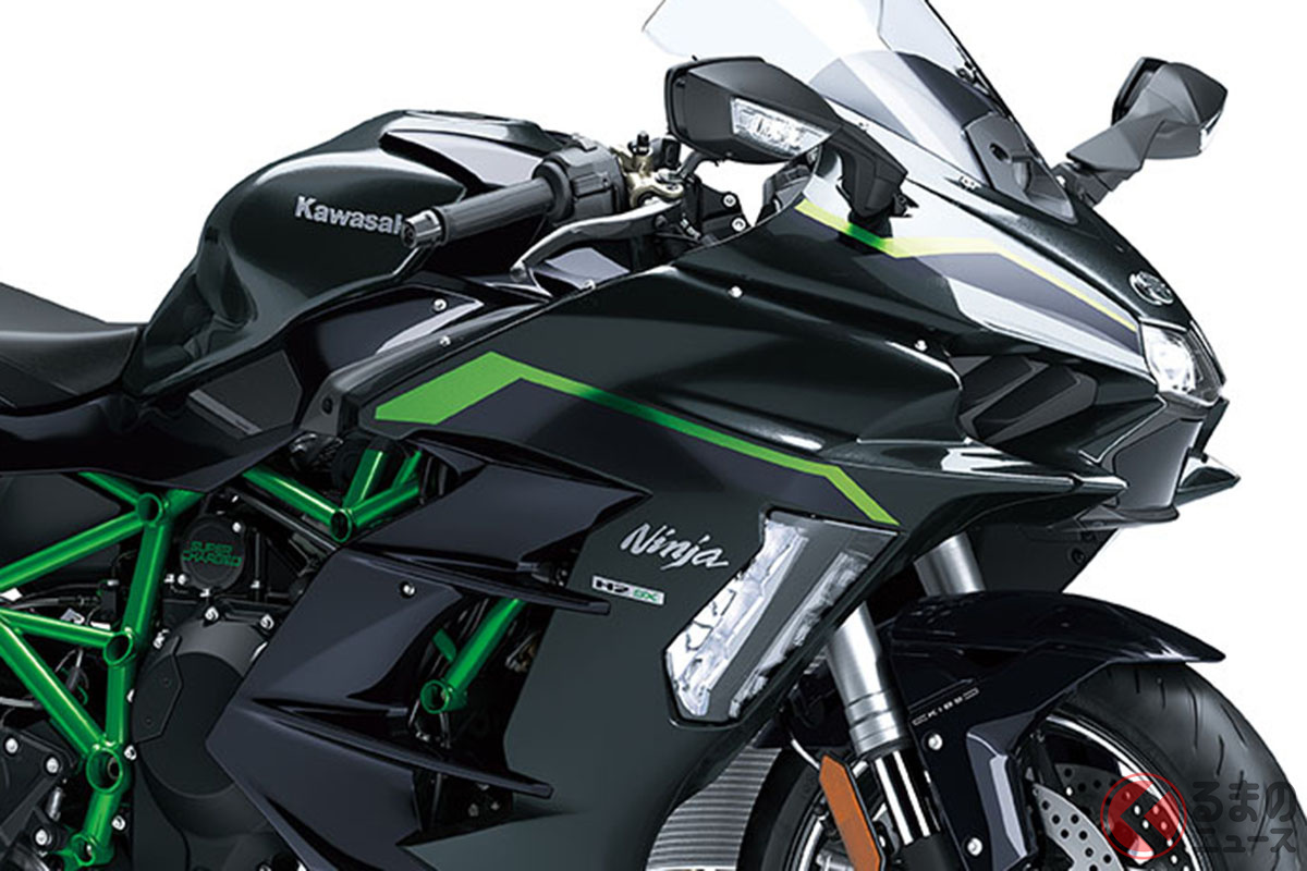 カワサキの持つ最新技術をてんこ盛り!! カワサキ「Ninja H2 SX