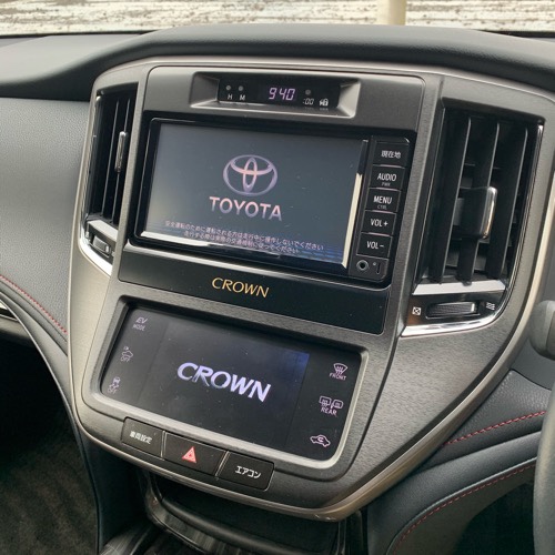 トヨタ・210系クラウンアスリート】8インチナビ・リアモニター