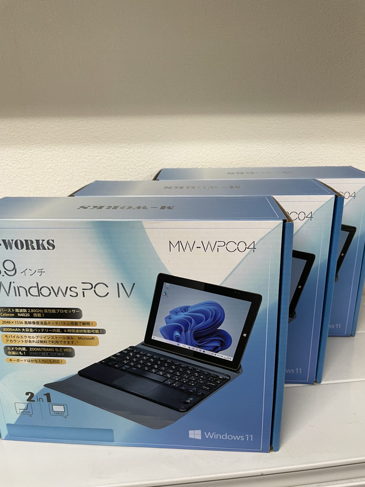 M-WORKS 8.9インチ WindowsPC IV MW-WPC04 新品未開封 3台 | 福岡の