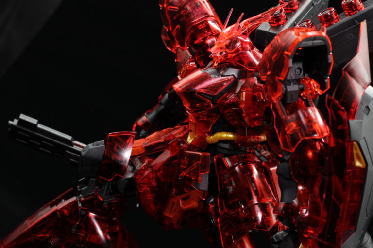 RG 1/144 サザビー [クリアカラー] ガンダムベース限定 素組レビュー素