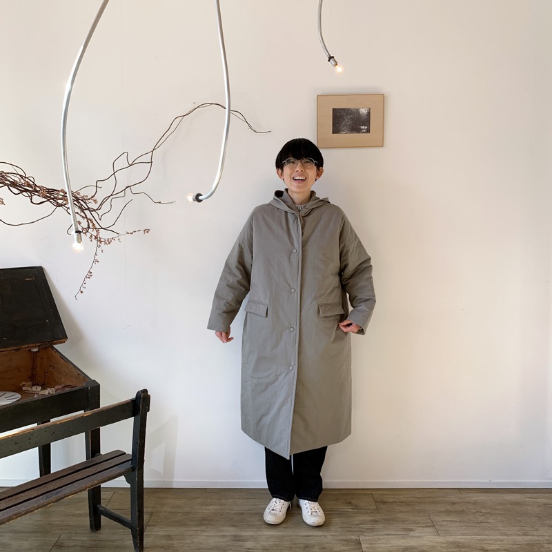 きれいめすぎずモコモコしすぎない「evam eva」の中綿コート | 暮らし