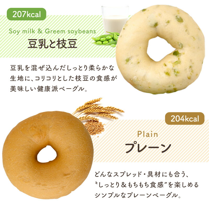 国内製造 もちもちベーグル 9個セット(9種類×各1個) [冷凍]【送料無料