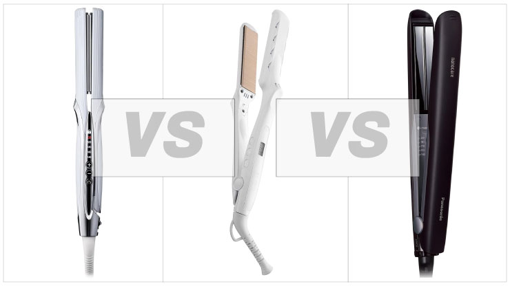 メーカー別比較】ストレートアイロン｜リファ ／KINUJO／パナソニック