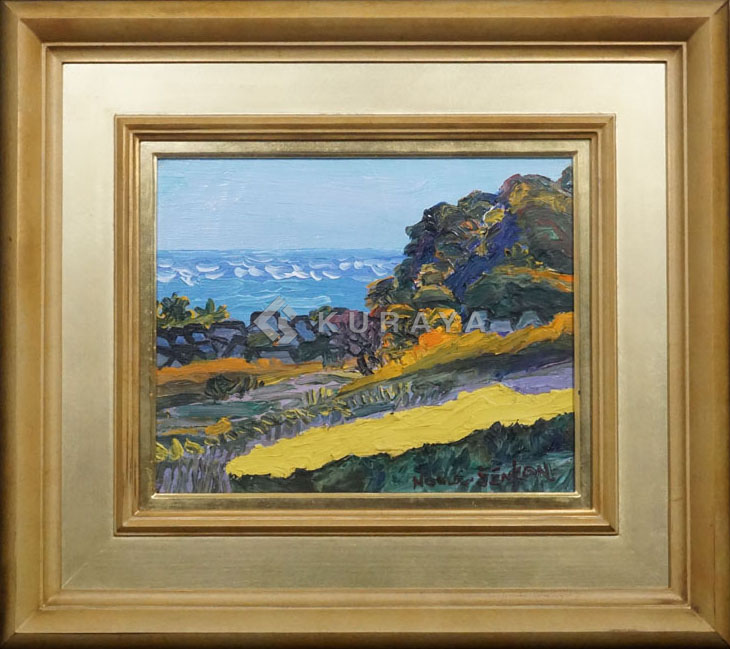 野間仁根 ノマヒトネ 人気作家 瀬戸内海日の出 表裏面サインあり 2号