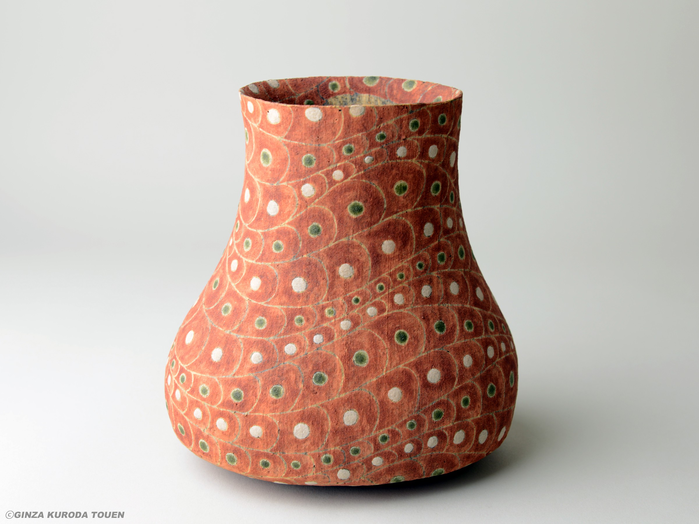 加守田章二 彩陶壷 | 銀座 黒田陶苑