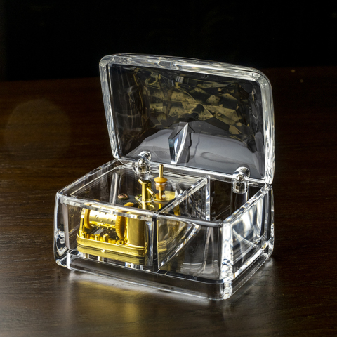 MUSICBOX】アクリルBOXオルゴール クラシック・ポピュラー