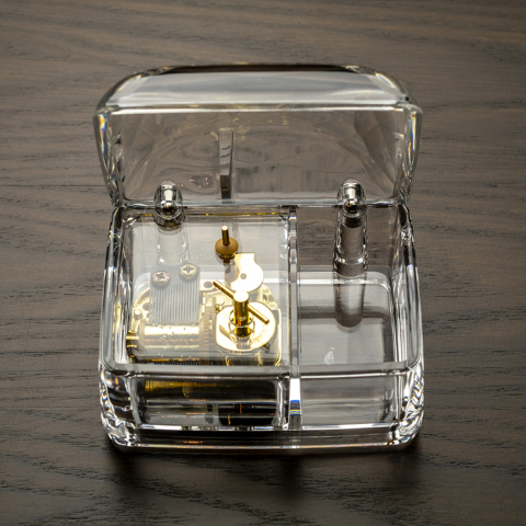 MUSICBOX】アクリルBOXオルゴール クラシック・ポピュラー