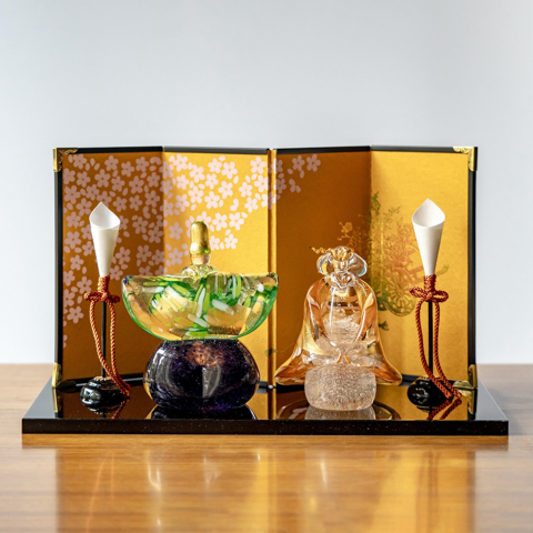 KUROKABE】瑠璃雛 【あぢさゐ・七 】 | KUROKABE | 黒壁公式オンライン