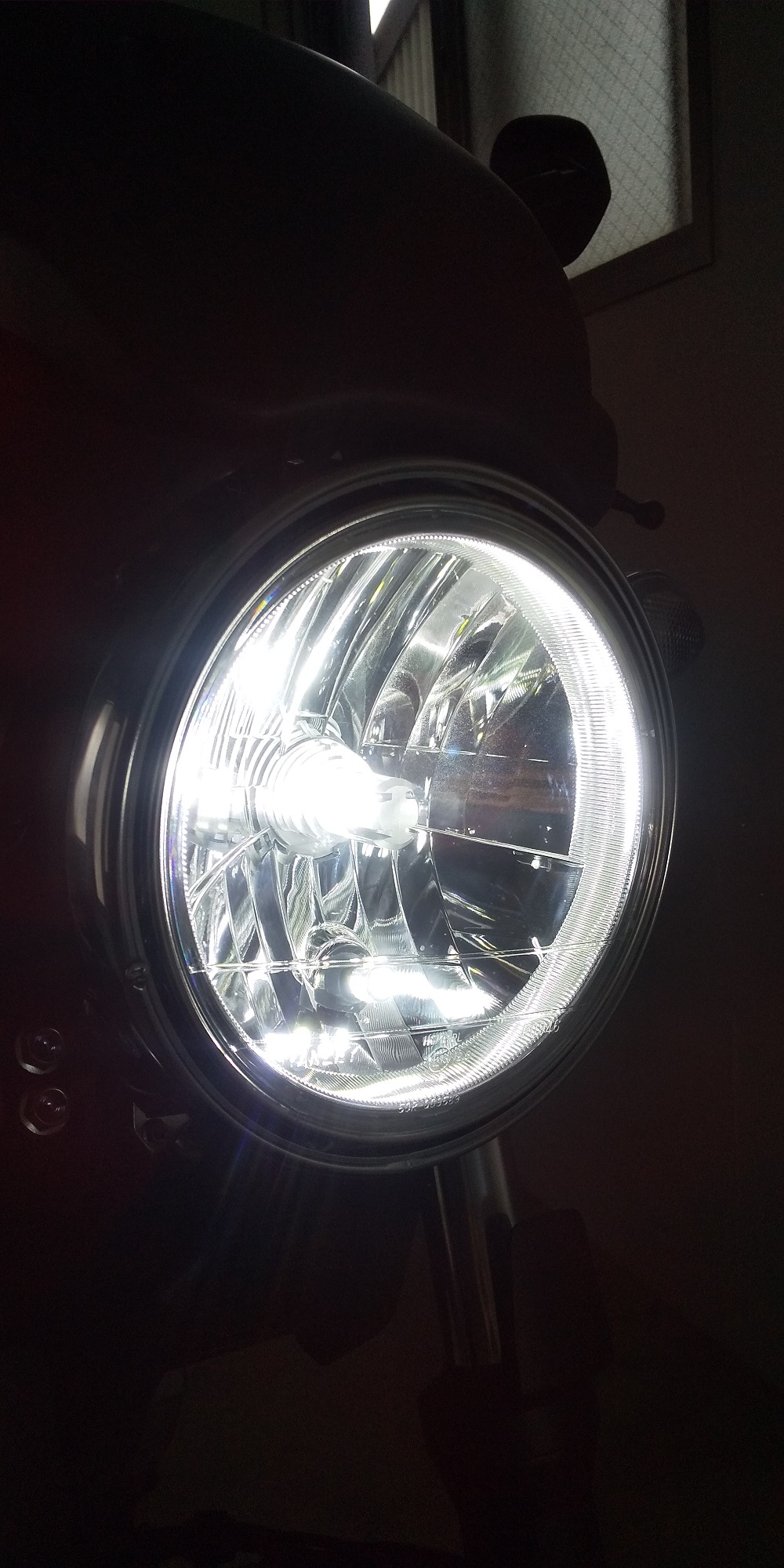 SV650ABS('20) LEDヘッドライト LEDポジション球(シャロンS)取り付け