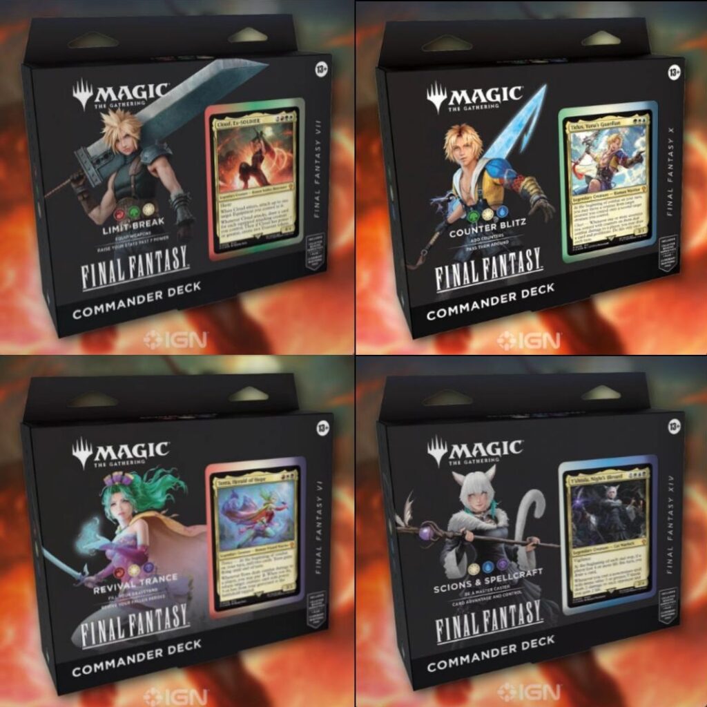 統率者/EDH】遂に『ファイナルファンタジー』のカード詳細が公開！続報