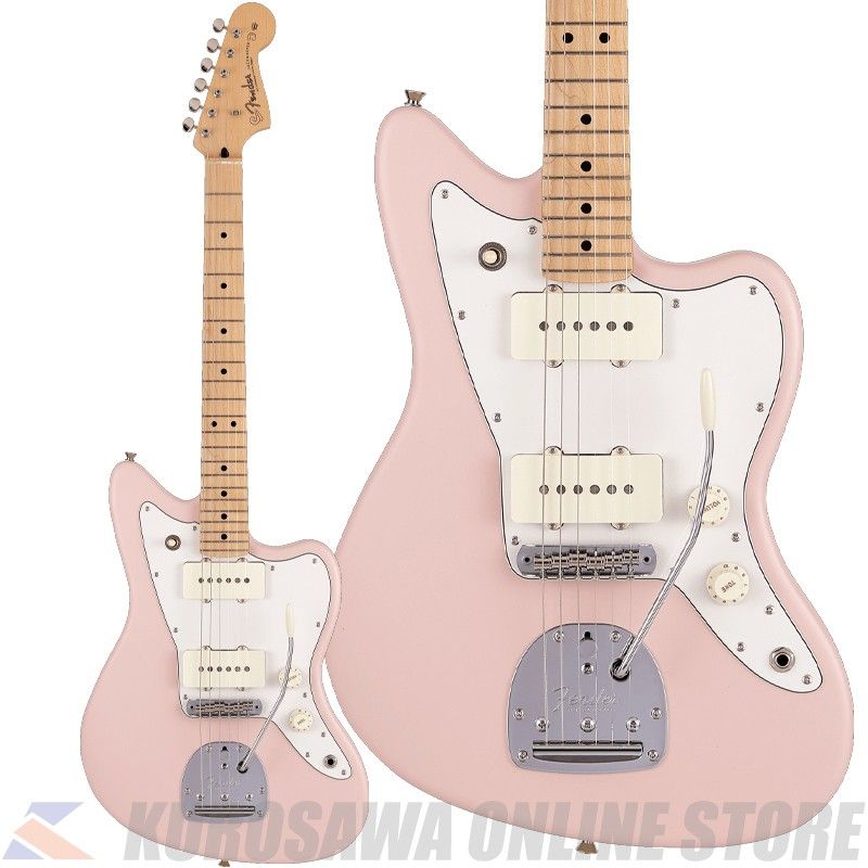 Made in Japan Junior Collection Jazzmaster Maple Satin Shell Pink