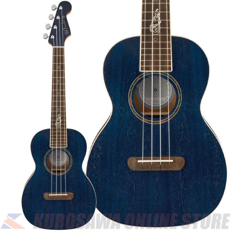 Dhani Harrison Uke Walnut Fingerboard Sapphire Blue | 【クロサワ