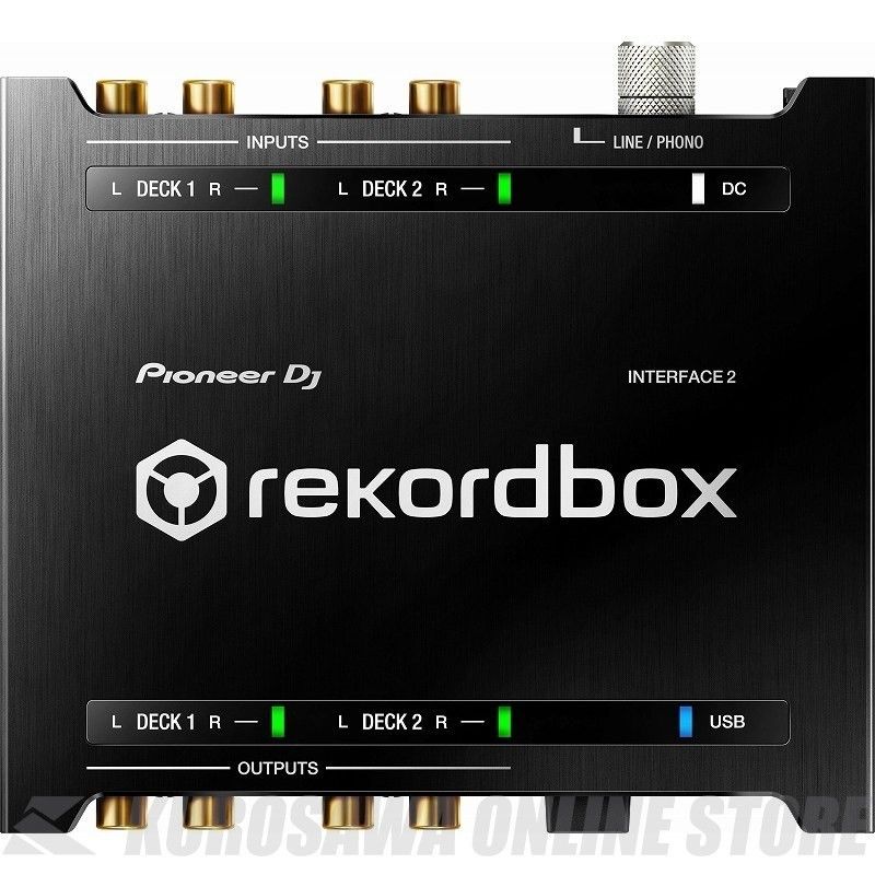 INTERFACE2 rekordbox専用 2ch オーディオインターフェイス
