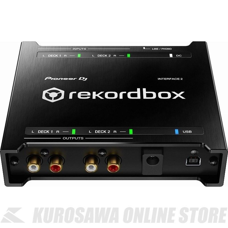 INTERFACE2 rekordbox専用 2ch オーディオインターフェイス