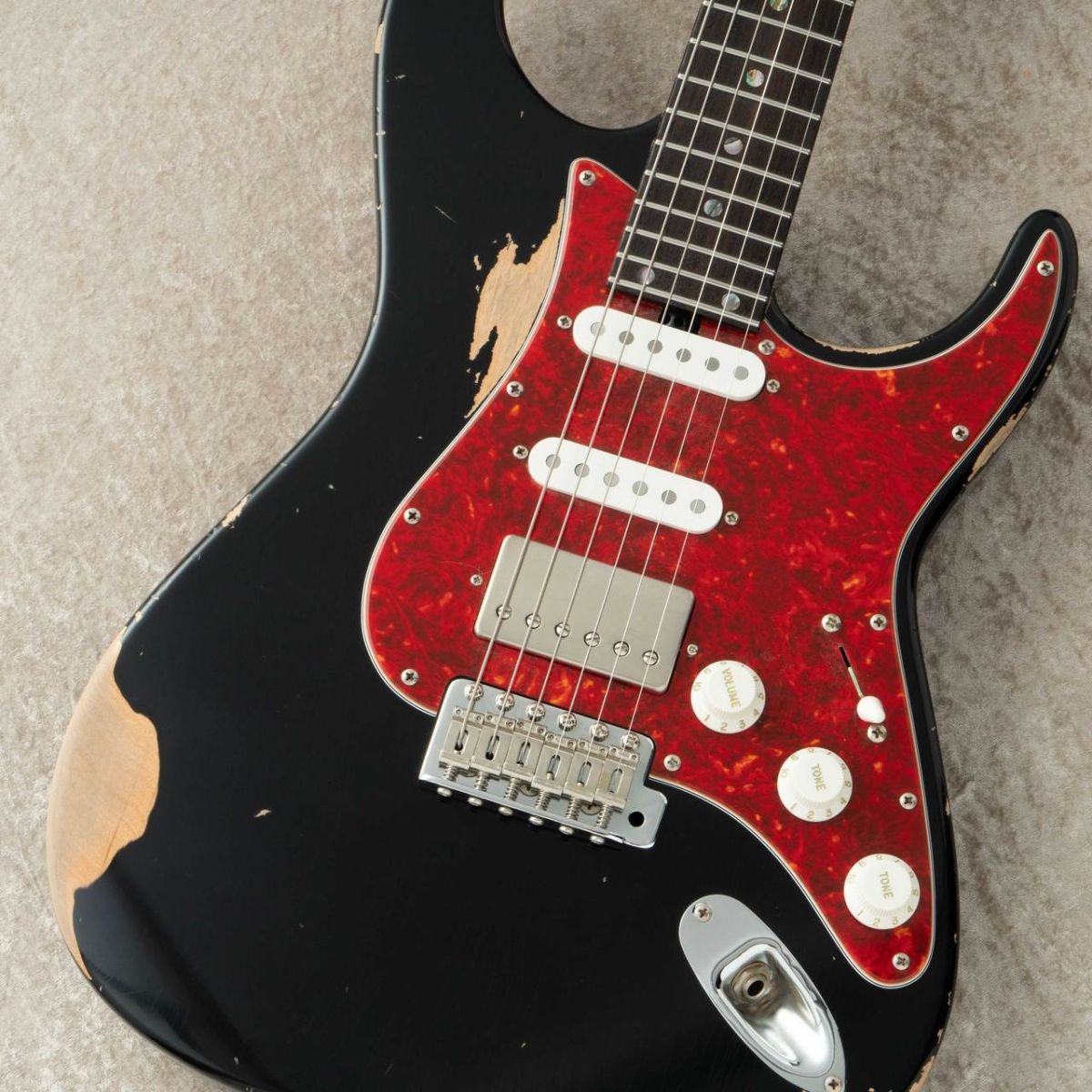 Seeker S 24F SSH Heavy Aged w/Master Grade Roasted Flame Maple