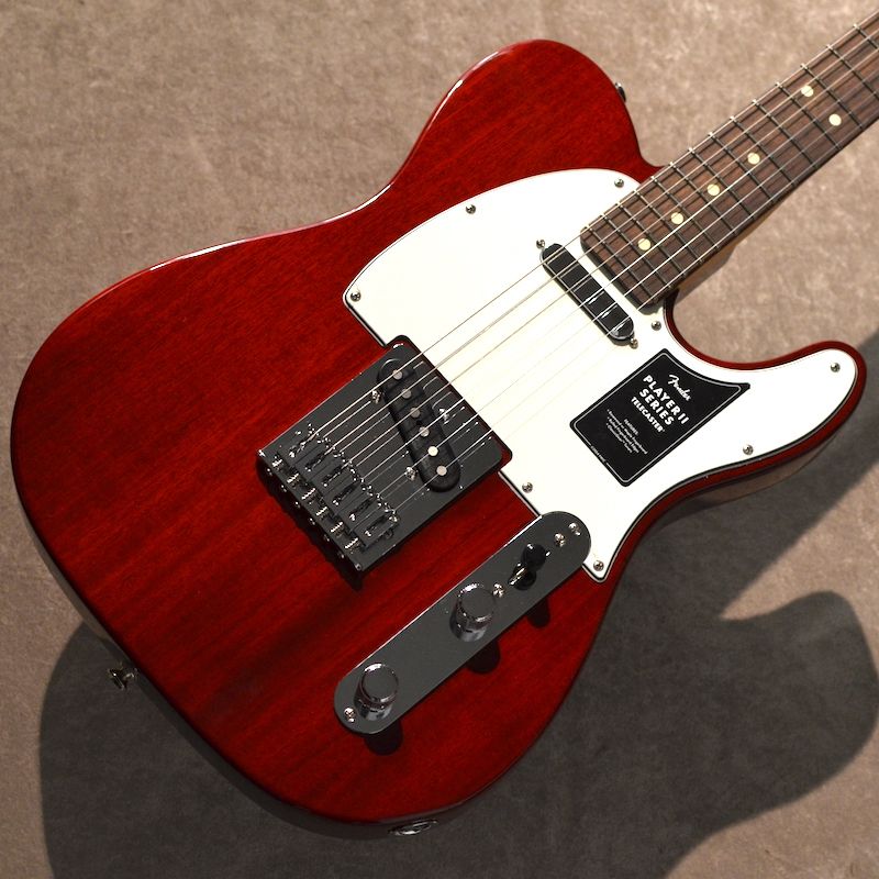 Player II Telecaster Rosewood Fingerboard ～Transparent Cherry